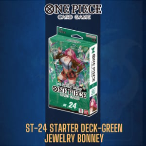 STARTER DECK ST24 - (GREEN ) JEWELRY BONNEY - ONE PIECE CARD GAME