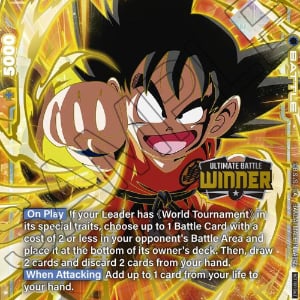 Son Goku : Childhood - SB01-018 (Ultimate Battle 2025 Vol.4 Winner
