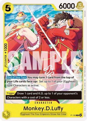 Monkey.D.Luffy (Store Tournament 2025 Vol. 4) | One Piece | MYP Cards