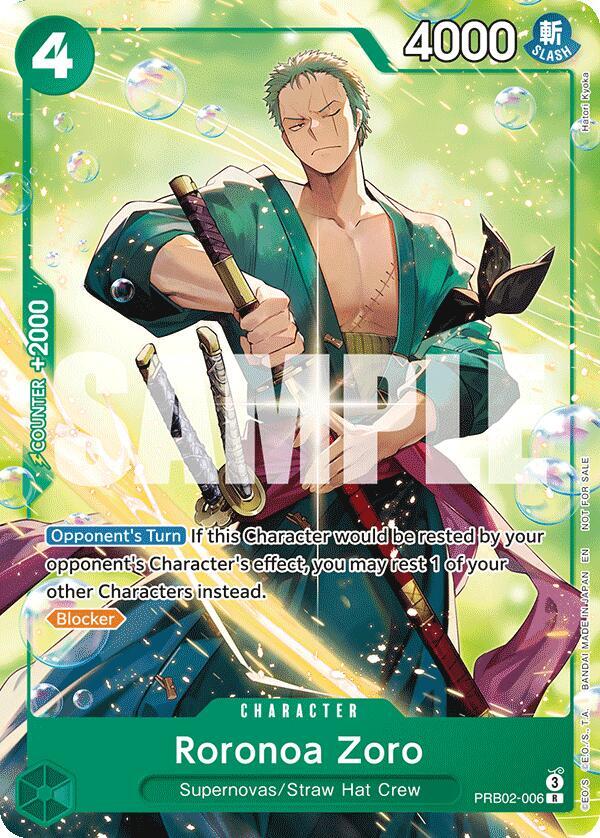 Roronoa Zoro (Welcome Pack 2026 Vol.1) | One Piece | MYP Cards