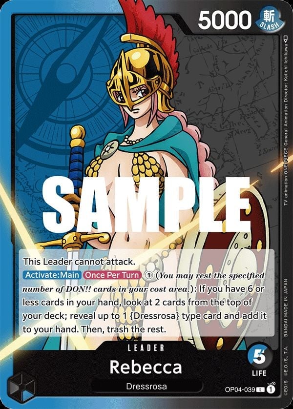 Rebecca [LEADER] / Rebecca | One Piece | MYP Cards