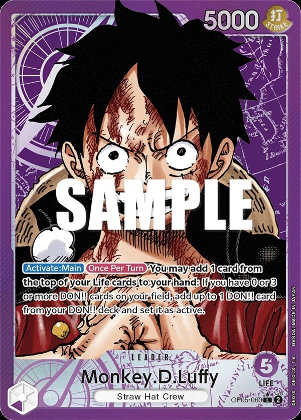 Monkey.D.Luffy | One Piece | MYP Cards
