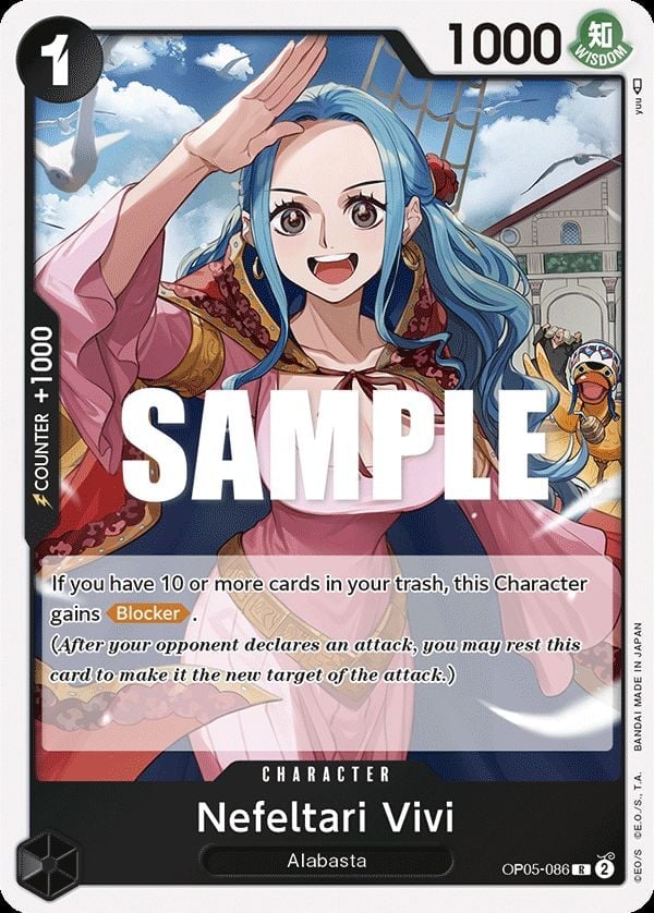 Nefeltari Vivi | One Piece | MYP Cards