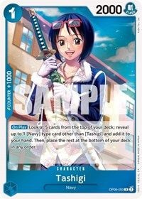 Tashigi | One Piece | MYP Cards
