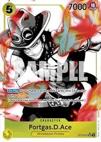 Portgas.D.Ace (011) (Parallel) | One Piece | MYP Cards