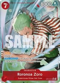Roronoa Zoro - OP14-015 (Alternate Art) | One Piece | MYP Cards
