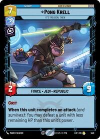 Darth Sidious - The Phantom Menace (Foil) | Star Wars: Unlimited