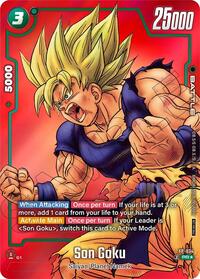 孫悟空　FP-034 Son Goku - FP-034 (Limited Pack MANGA Version 01) | DBS: Fusion