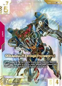 GQuuuuuuX (Omega Psycommu) (LR+) | Gundam Card Game | MYP Cards
