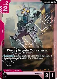 Daughtress Command | Gundam Card Game | MYP Cards