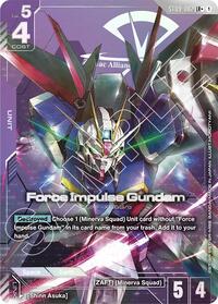 Force Impulse Gundam (LR+) | Gundam Card Game | MYP Cards