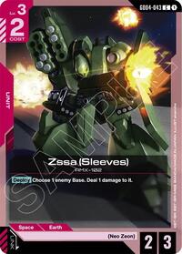 GUNDAM カードゲーム 未使用 40 sleeves Zssa (Sleeves) | Gundam Card Game | MYP Cards