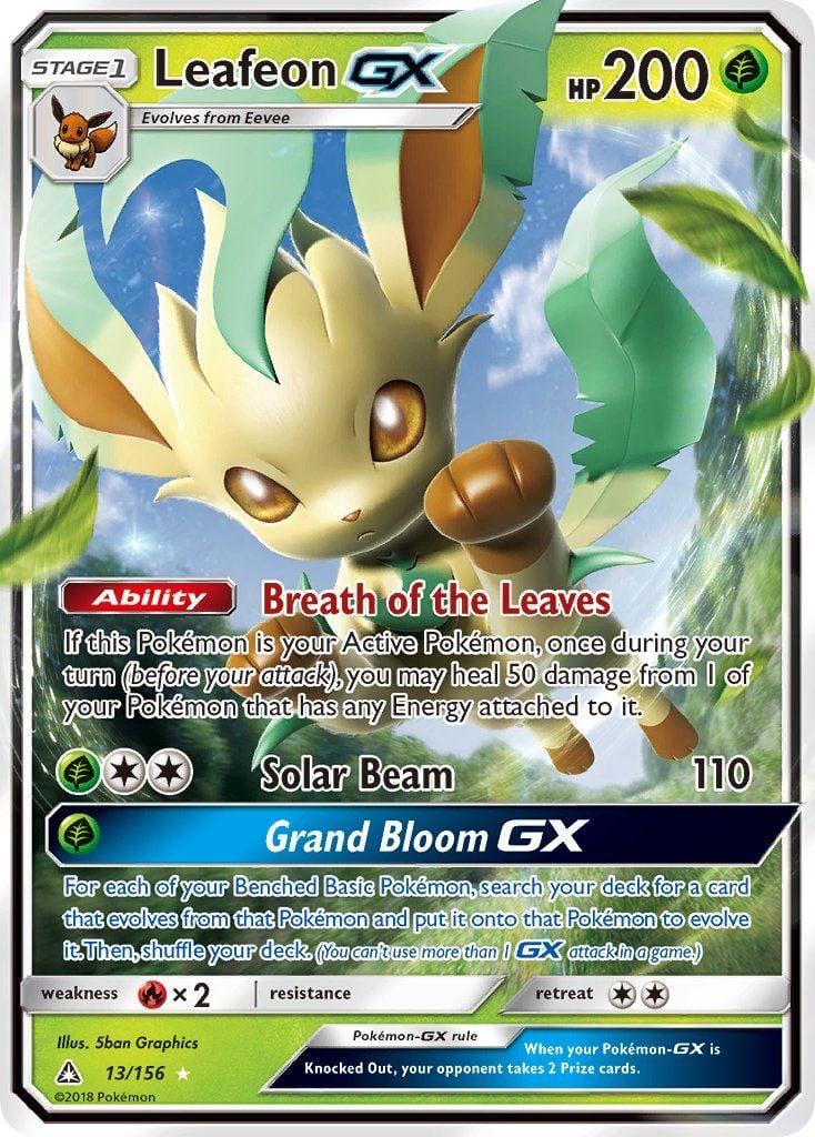 Leafeon-GX (013/156) | Pokémon | MYP Cards