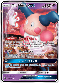 Mr. Mime-GX (056/168) | Pokémon | MYP Cards