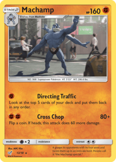 Machamp (013/18) | Pokémon | MYP Cards