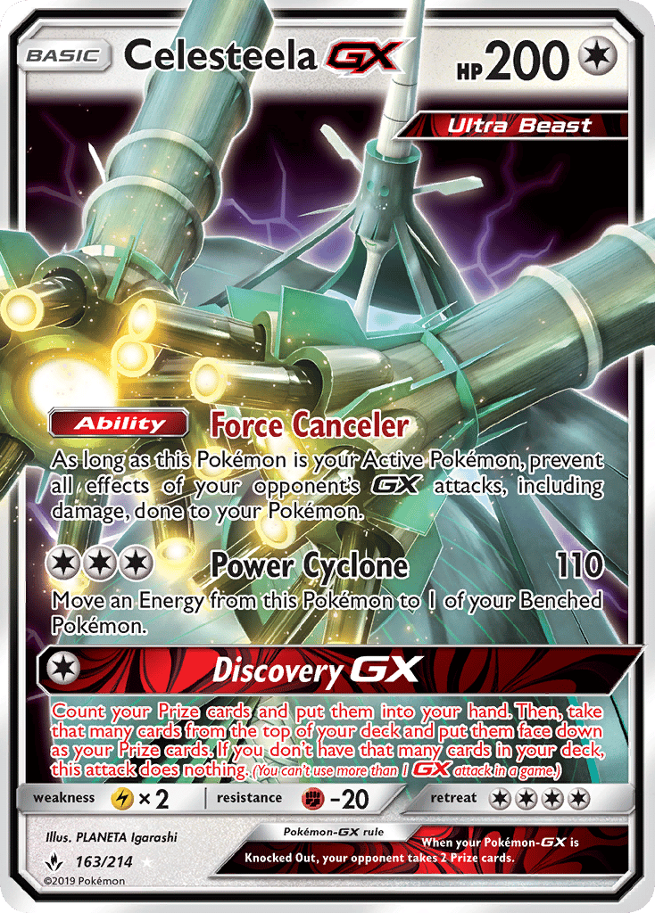 Celesteela-GX (163/214) | Pokémon | MYP Cards