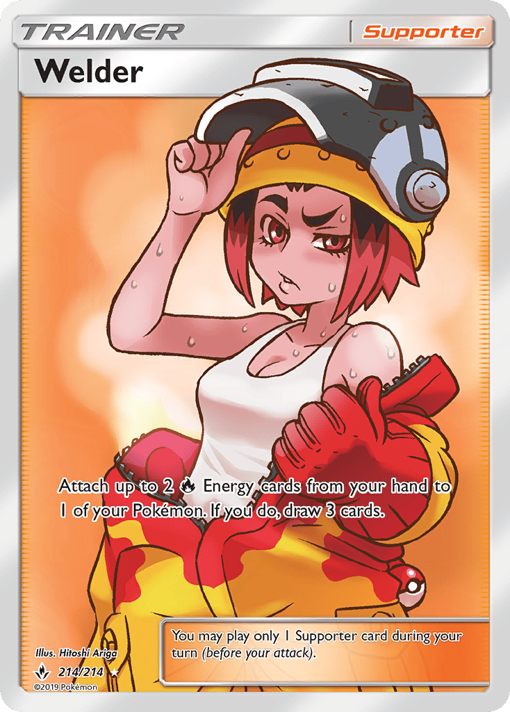 Soldadora (214/214) / Welder | Pokémon | MYP Cards