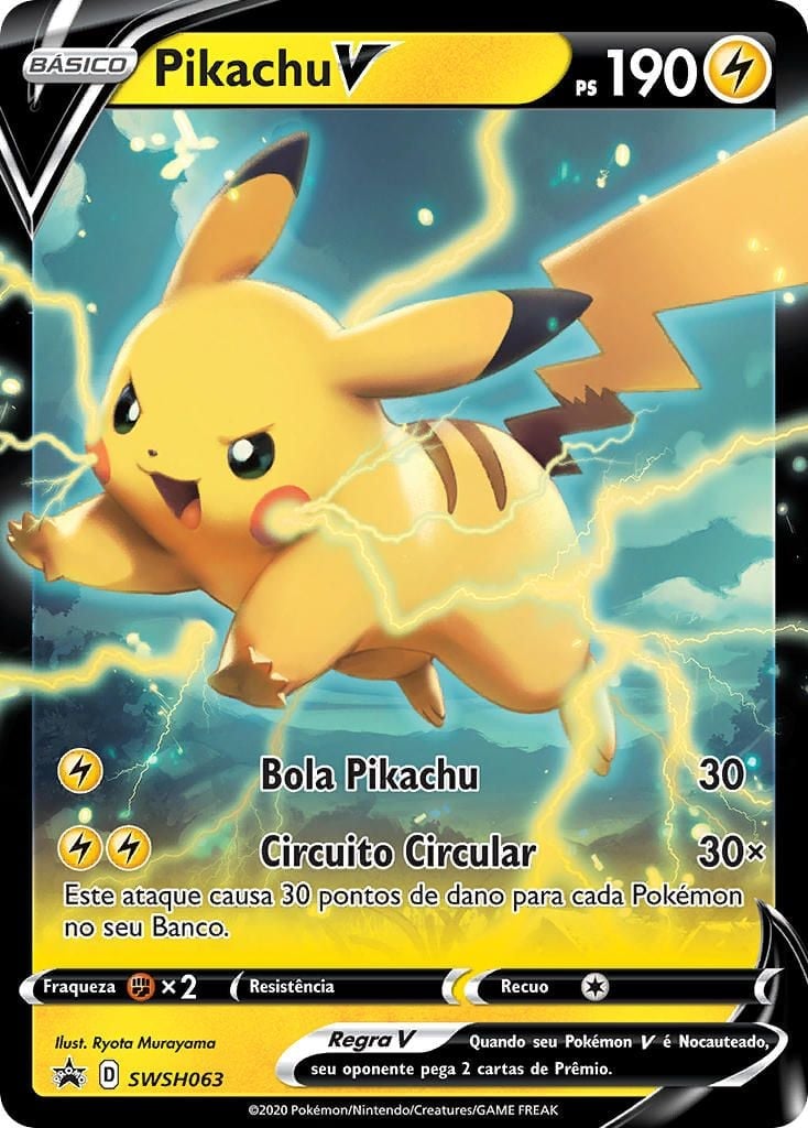 Histórico de Preços - Pikachu V | Pokémon | MYP Cards