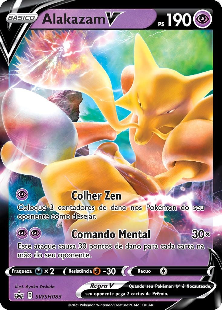 Alakazam V (SWSH083) | Pokémon | MYP Cards