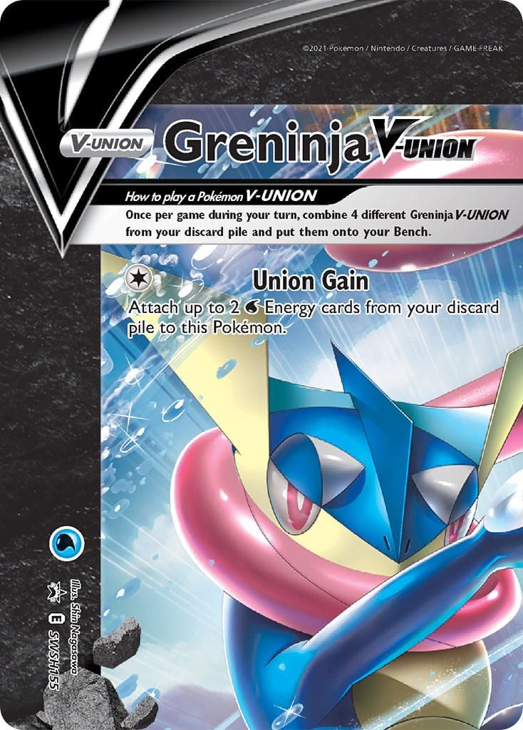 Greninja V-UNION (SWSH155) | Pokémon | MYP Cards