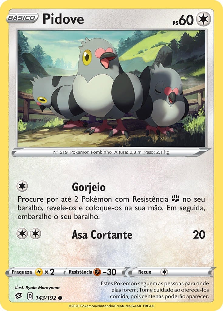 Pidove (143/192) | Pokémon | MYP Cards