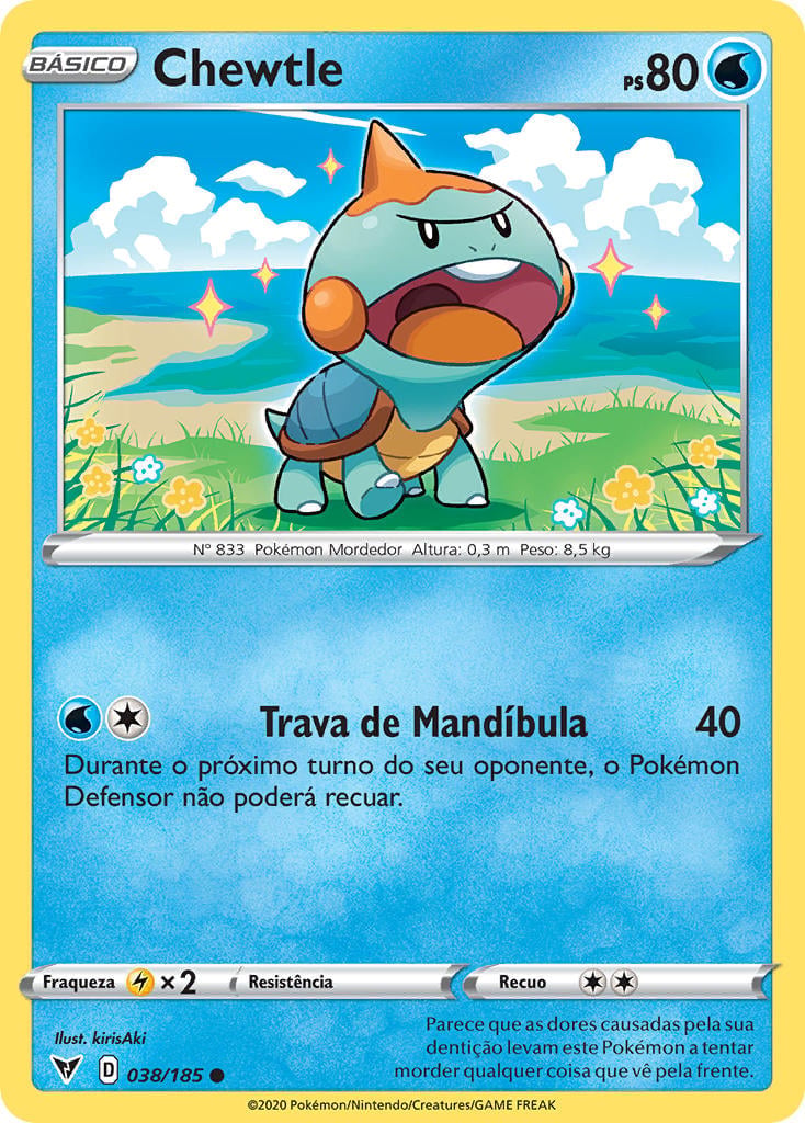 Chewtle (038/185) | Pokémon | MYP Cards