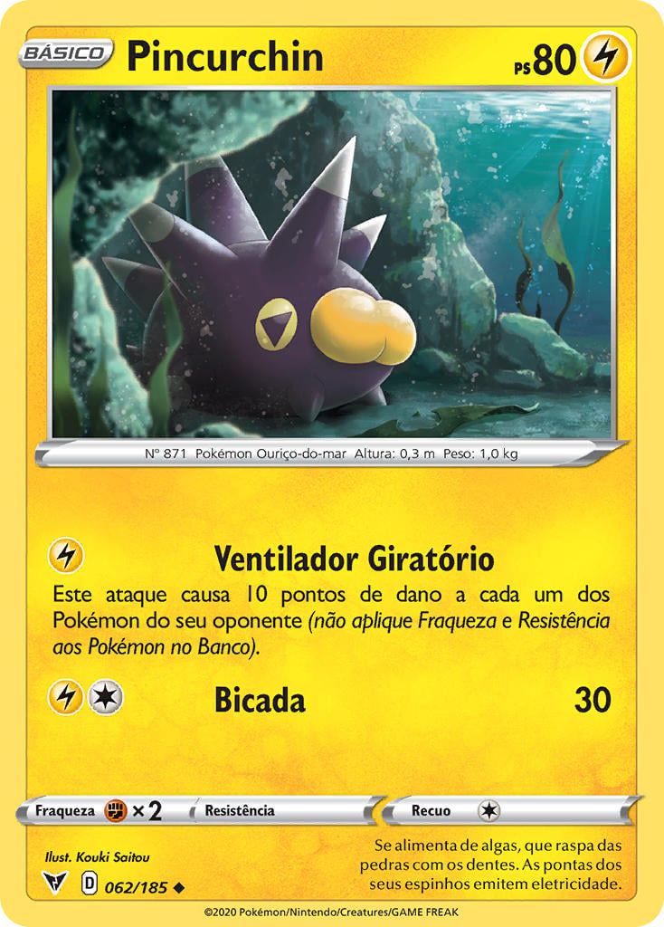 Pincurchin (062/185) | Pokémon | MYP Cards