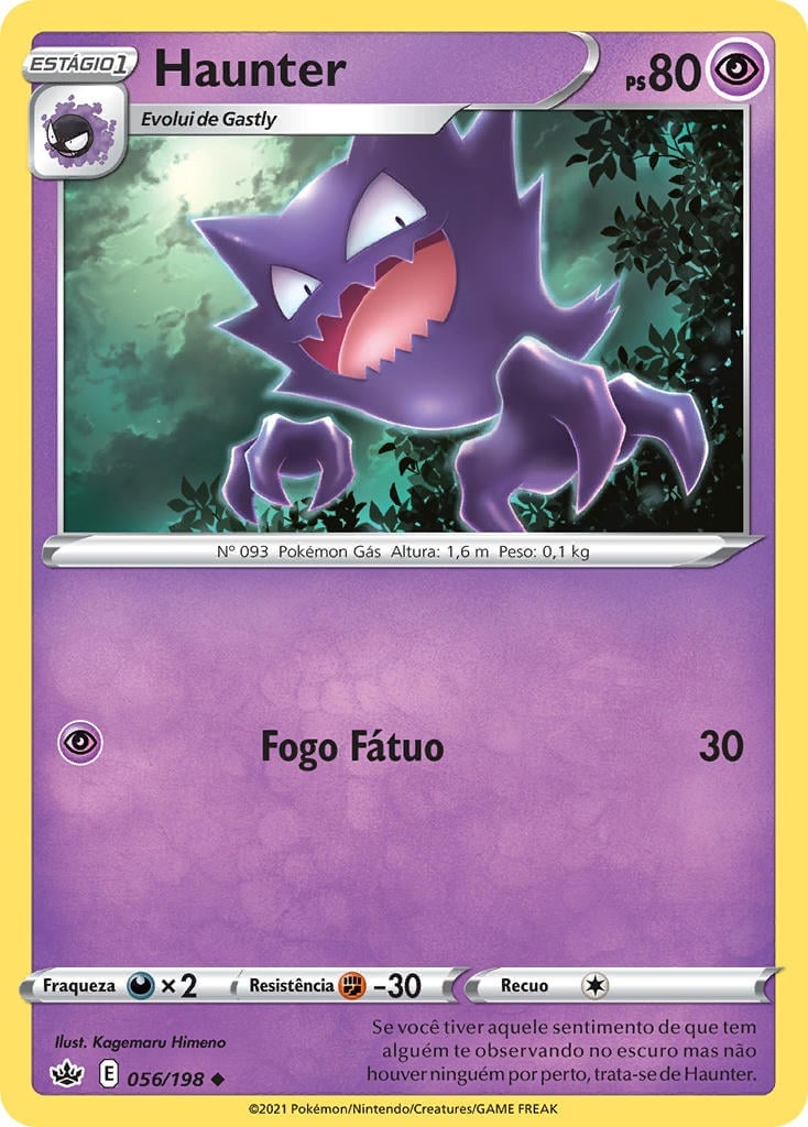 Haunter (056/198) | Pokémon | MYP Cards