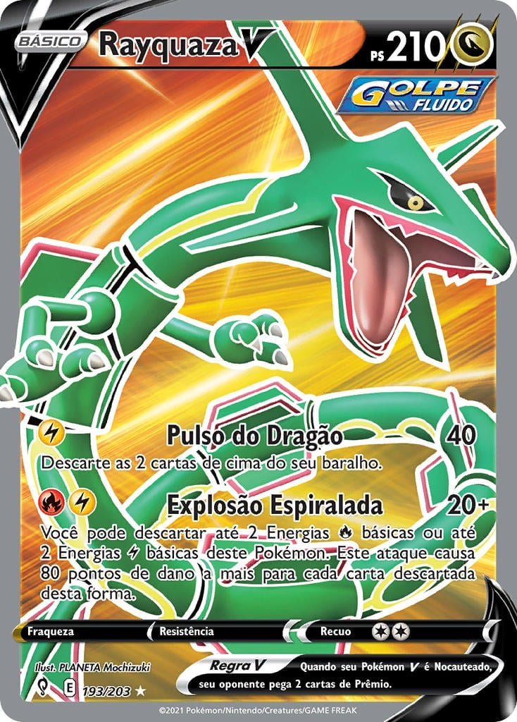 Rayquaza V 194/203 SRレックウザVEnglish Rayquaza V (194/203) | Pokémon | MYP Cards