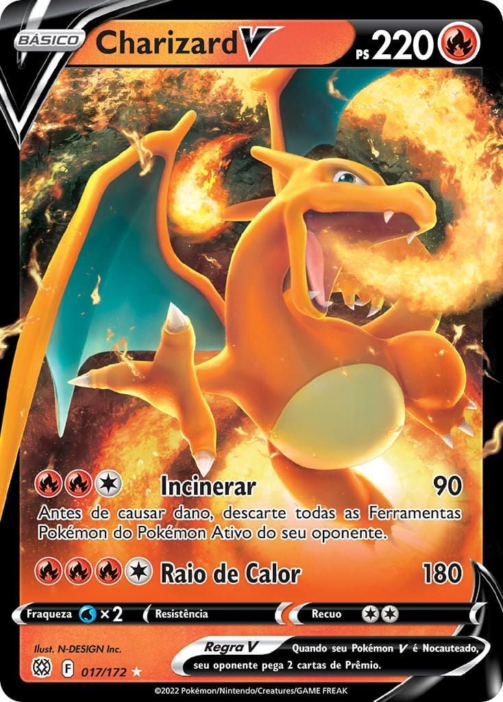 Charizard V-ASTRO (018/172) / Charizard VSTAR | Pokémon | MYP Cards