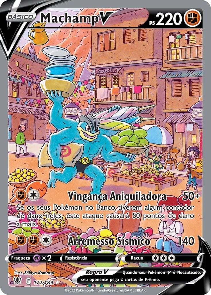 Machamp V (172/189) | Pokémon | MYP Cards