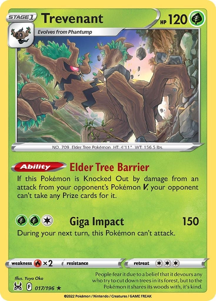 Trevenant (017/196) | Pokémon | MYP Cards