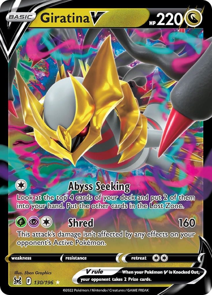 Giratina V-ASTRO (131/196) / Giratina VSTAR | Pokémon | MYP Cards