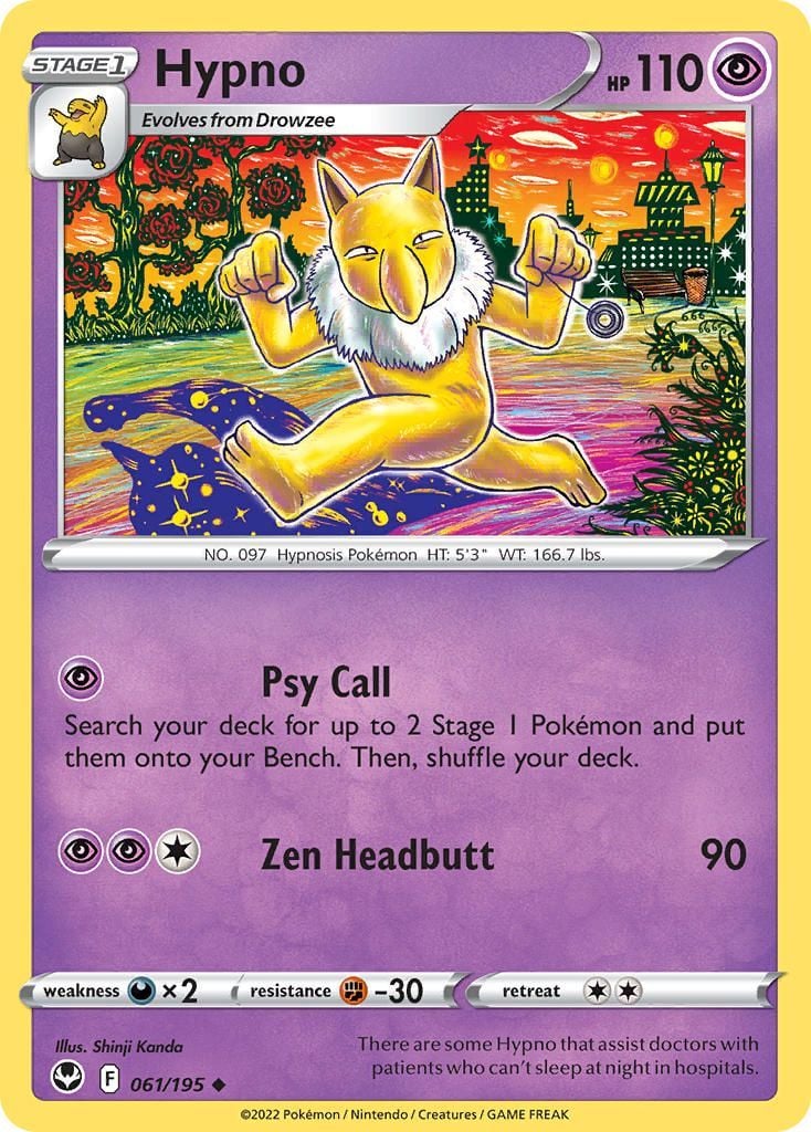 Hypno (061/195) | Pokémon | MYP Cards