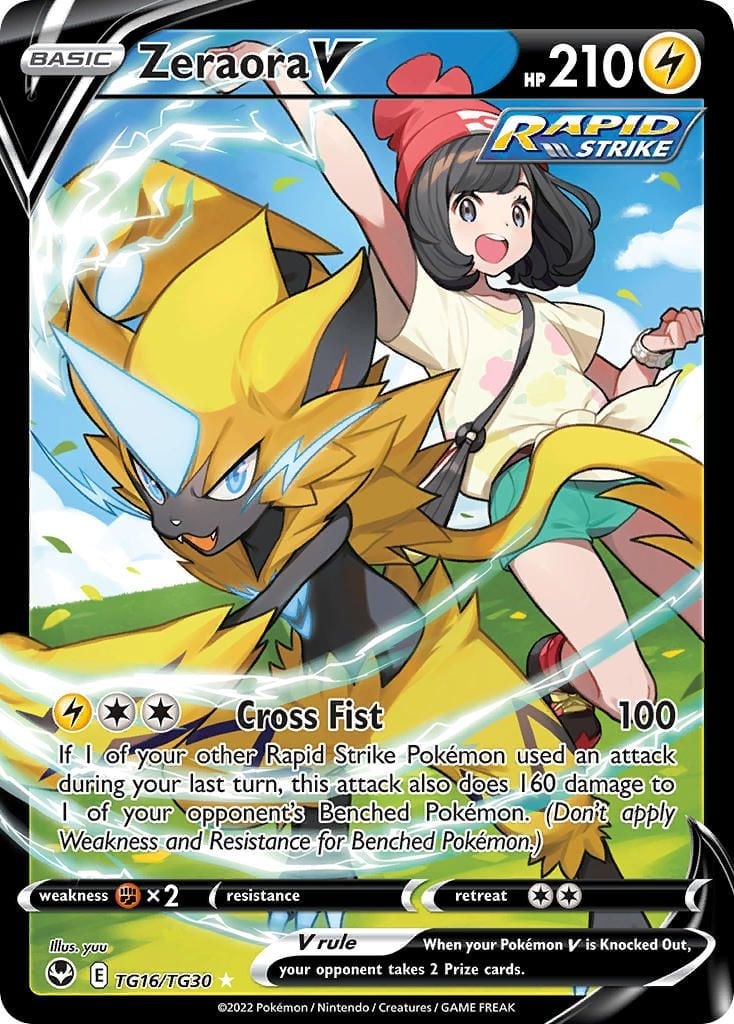 Histórico de Preços - Zeraora V | Pokémon | MYP Cards