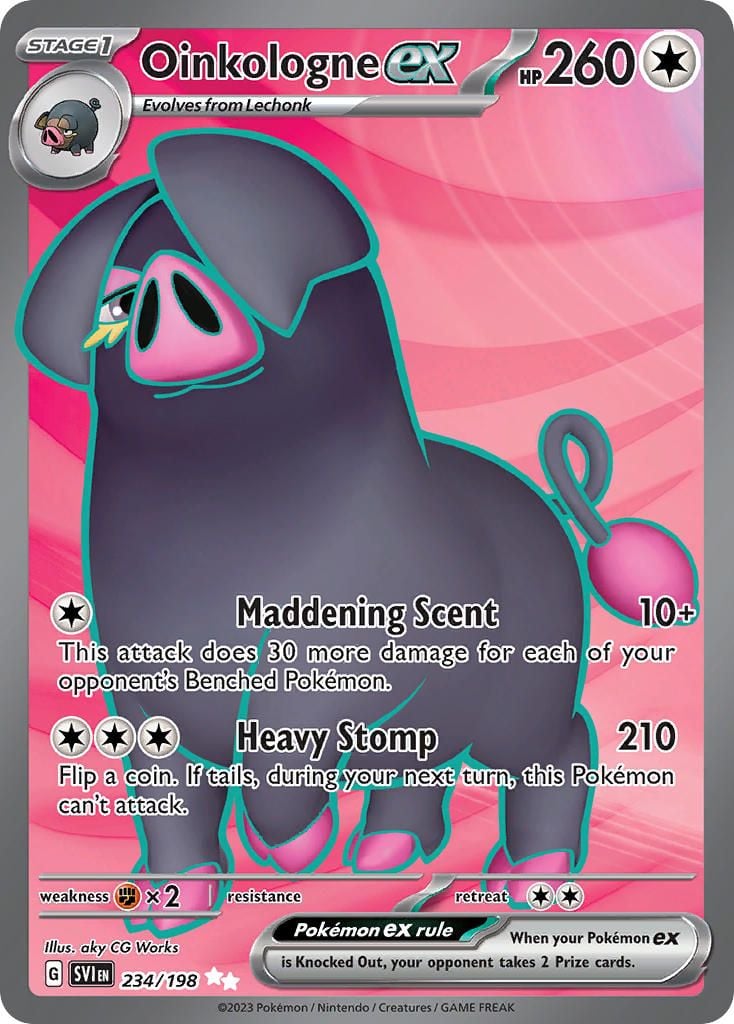 Oinkologne ex (234/198) | Pokémon | MYP Cards