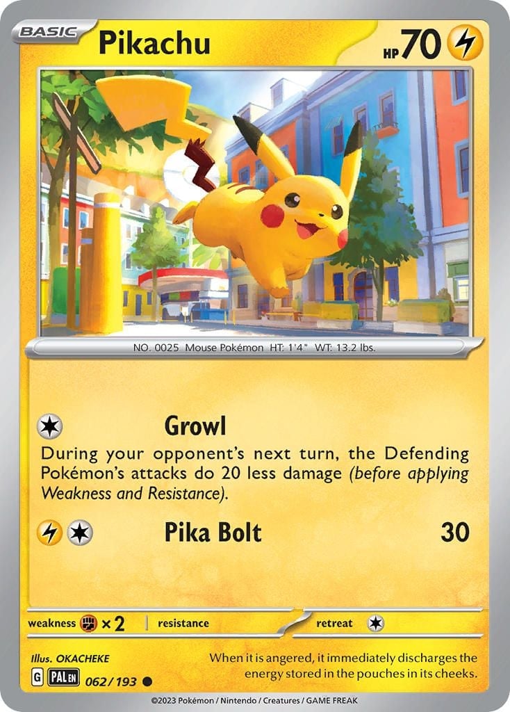 Pikachu (062/193) | Pokémon | MYP Cards