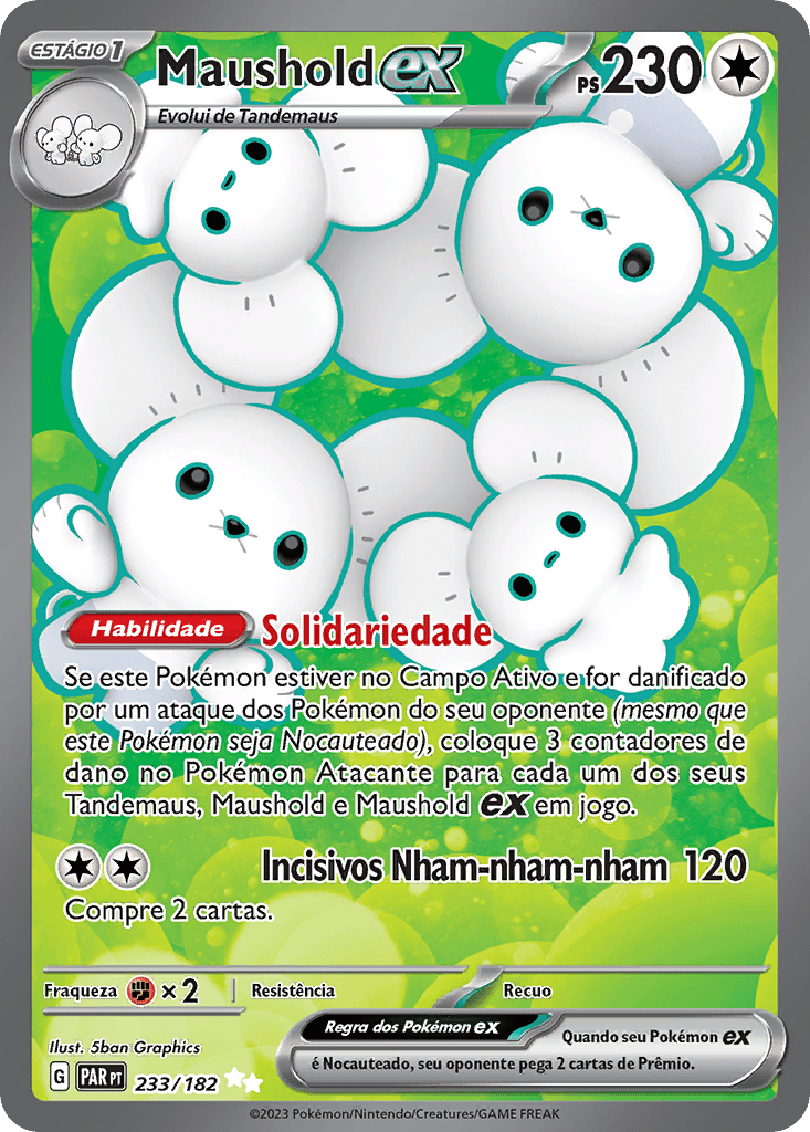 Maushold ex (233/182) | Pokémon | MYP Cards