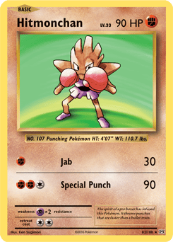 Hitmonchan (062/108) | Pokémon | MYP Cards