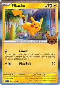 Pikachu (062/193) | Pokémon | MYP Cards