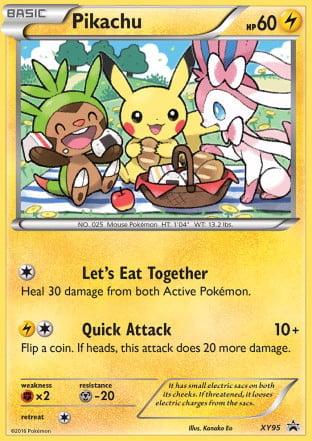 Pikachu ポケモンカード pokemon_xyp_xy95_en.jpg