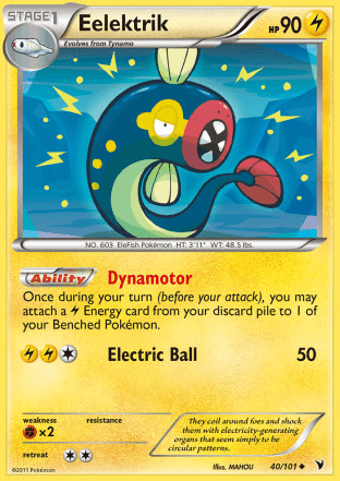 Eelektrik (040/101) | Pokémon | MYP Cards