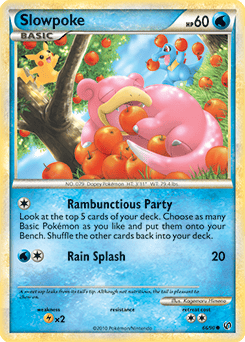 Slowpoke (066/90) | Pokémon | MYP Cards