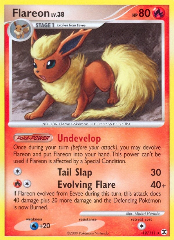 Histórico de Preços - Flareon | Pokémon | MYP Cards