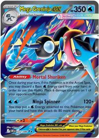 Mega Greninja ex - 022/086 (022/086) | Pokémon | MYP Cards