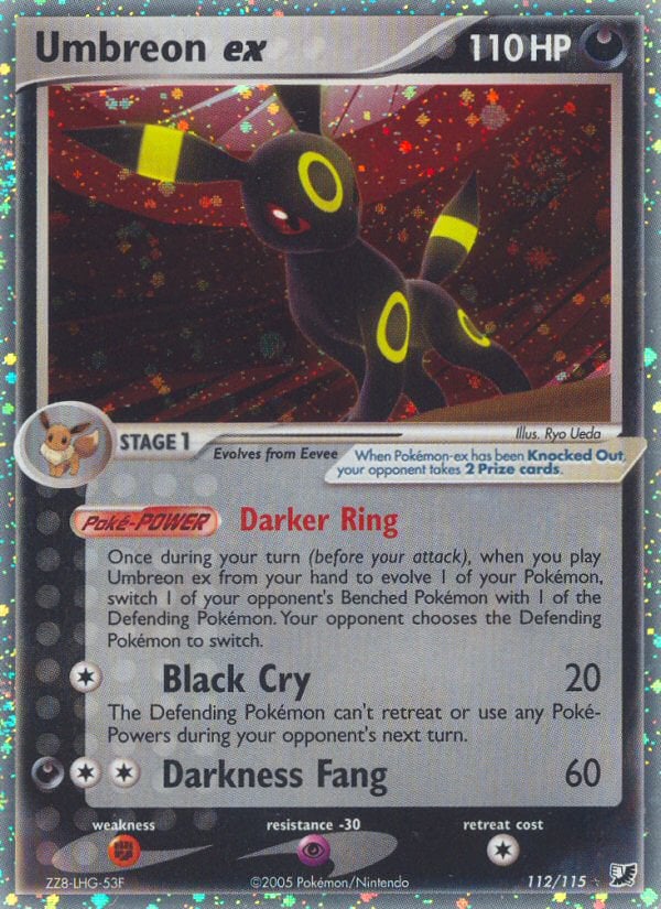 Umbreon ex (112/115) | Pokémon | MYP Cards