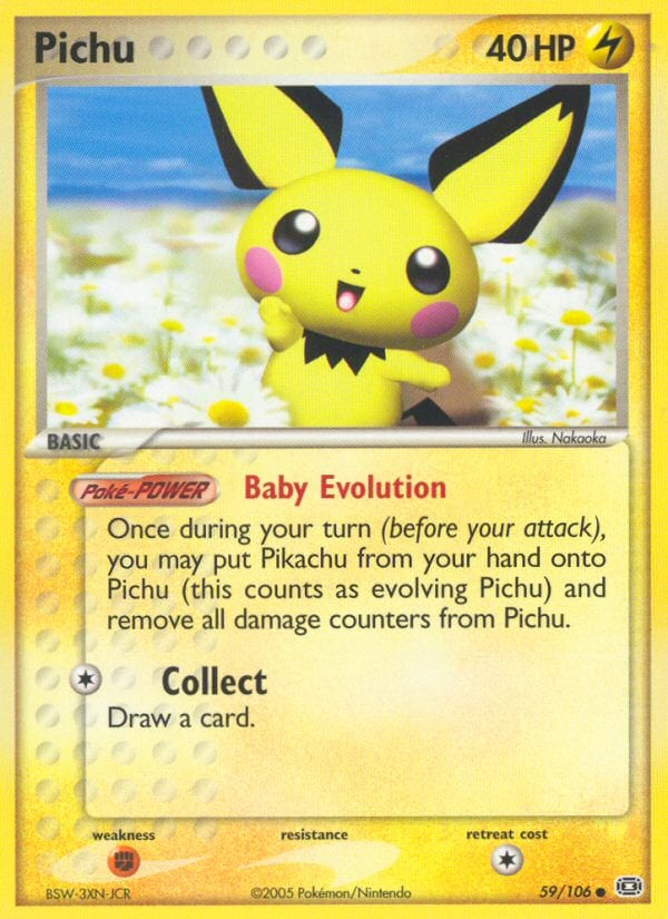 pichu Bandai Hobby - Pokémon - #24 Pichu Pokémon Quick! Model Kit