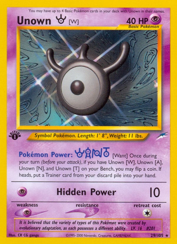 【PSA10】　HTD02/001 SP　ヘヴンズアロー ニーナ Unown X (030/113) | Pokémon | MYP Cards