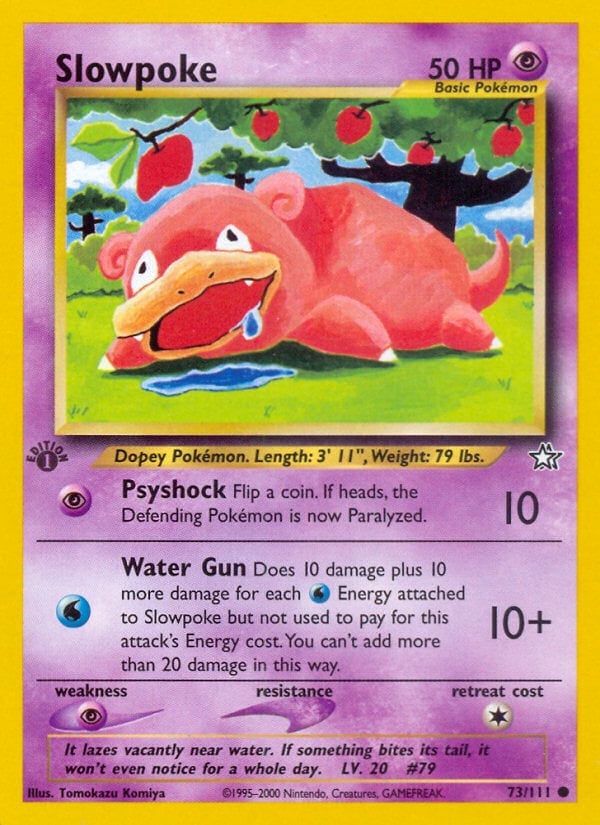 Slowpoke (073/111) | Pokémon | MYP Cards