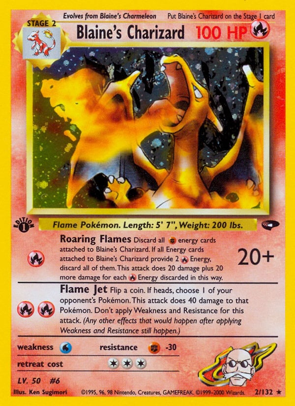 Charizard do Blaine (002/132) / Blaine's Charizard | Pokémon